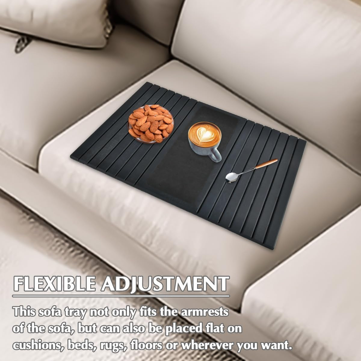 Flexibles Sofatablett für die Armlehne – 41,5 × 34 cm