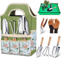 Kynup Gartenwerkzeug Set, Gartenset Edelstahl Mit Gartengeräte Tragetasche
